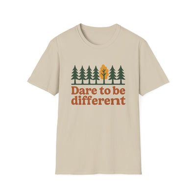 Dare To Be Different T-Shirt - Funny Hiking Graphic Tee - Gift for Hikers - Unisex