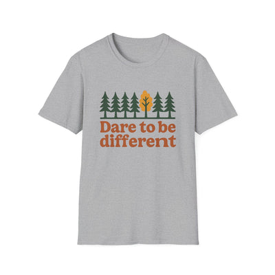 Dare To Be Different T-Shirt - Funny Hiking Graphic Tee - Gift for Hikers - Unisex