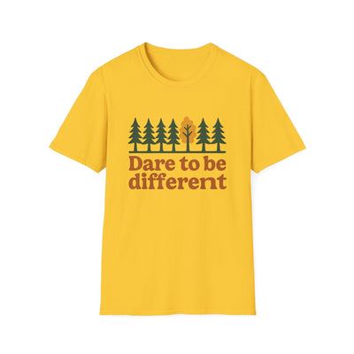 Dare To Be Different T-Shirt - Funny Hiking Graphic Tee - Gift for Hikers - Unisex