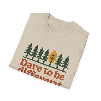 Dare To Be Different T-Shirt - Funny Hiking Graphic Tee - Gift for Hikers - Unisex
