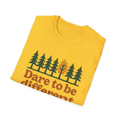 Dare To Be Different T-Shirt - Funny Hiking Graphic Tee - Gift for Hikers - Unisex