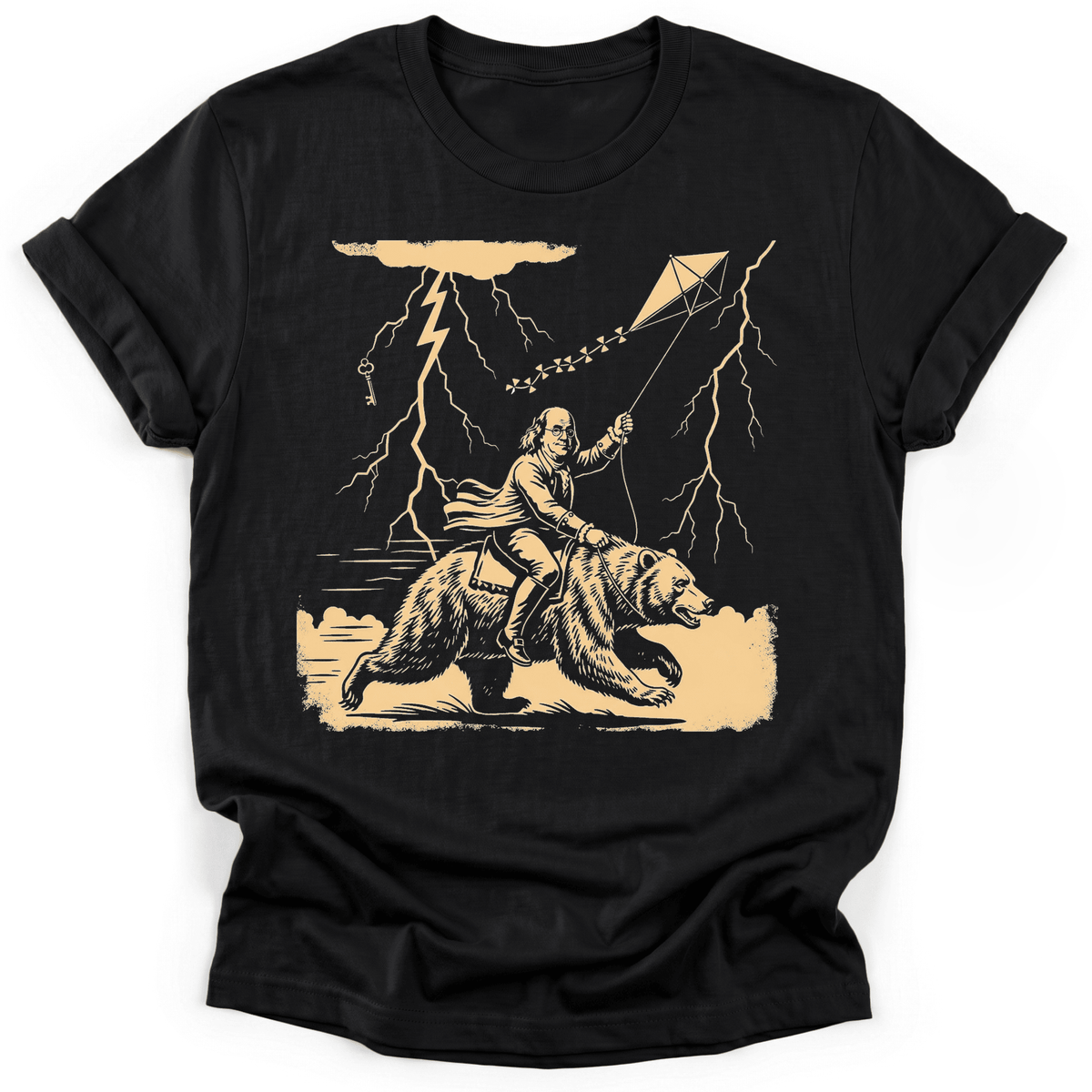 Ben Franklin T-Shirt - Funny Hiking Graphic Tee - Gift for Hikers - Unisex