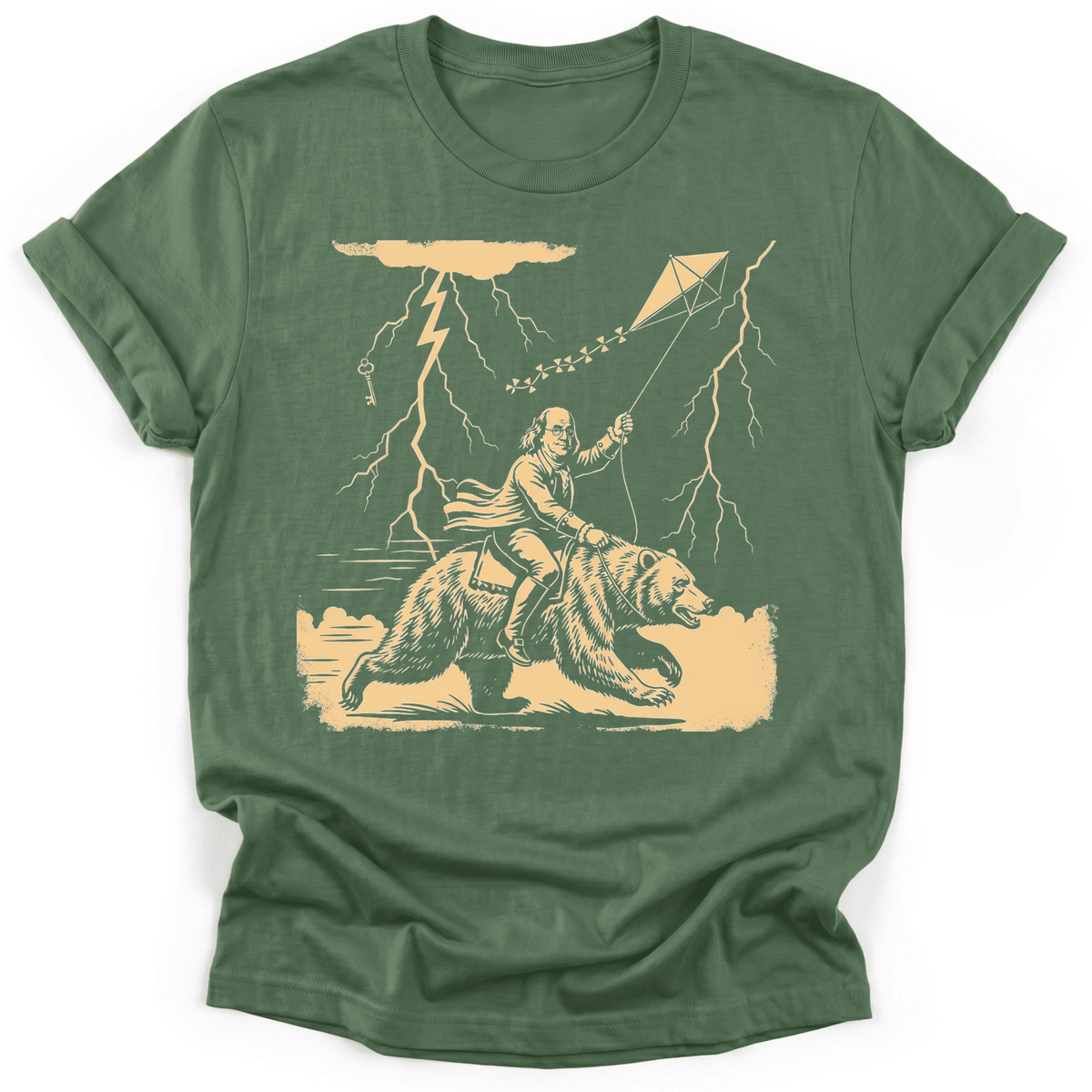 Ben Franklin T-Shirt - Funny Hiking Graphic Tee - Gift for Hikers - Unisex
