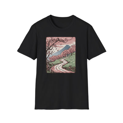 Cherry Blossoms T-Shirt - Funny Hiking Graphic Tee - Gift for Hikers - Unisex