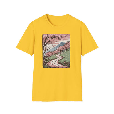 Cherry Blossoms T-Shirt - Funny Hiking Graphic Tee - Gift for Hikers - Unisex