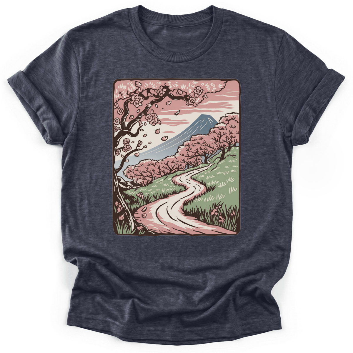 Cherry Blossoms T-Shirt - Funny Hiking Graphic Tee - Gift for Hikers - Unisex