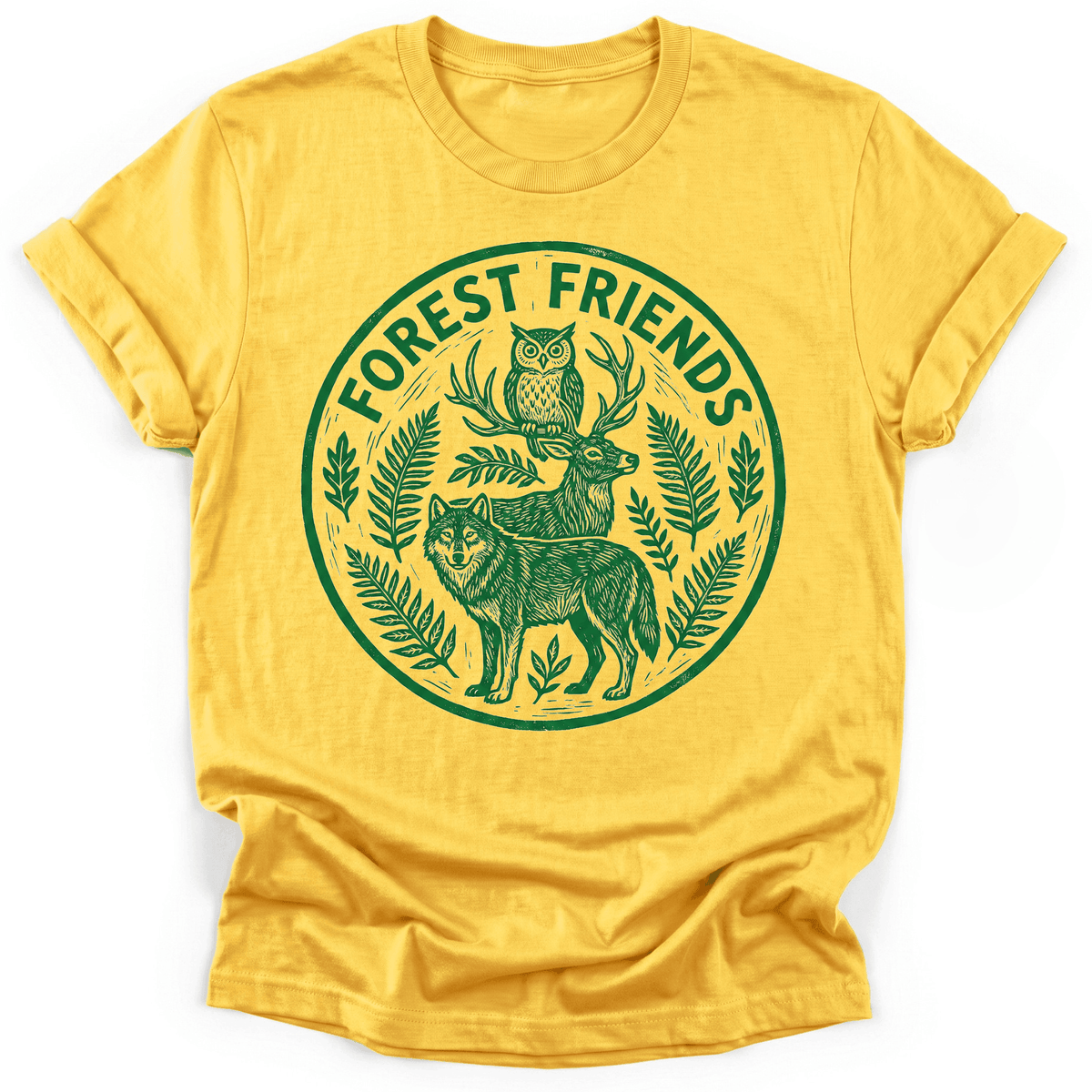 Forest Friends T-Shirt - Funny Hiking Graphic Tee - Gift for Hikers - Unisex