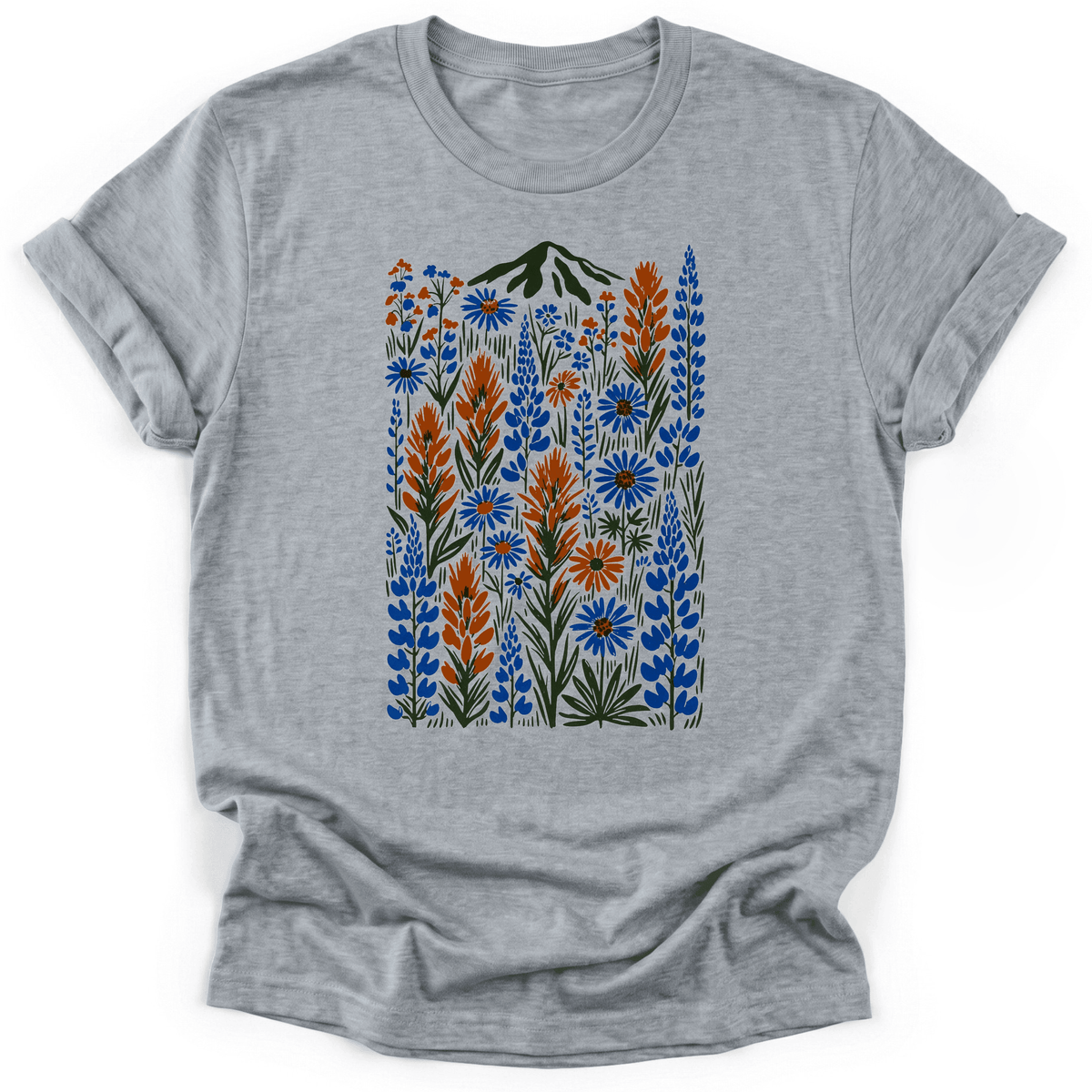Flower Power T-Shirt - Funny Hiking Graphic Tee - Gift for Hikers - Unisex