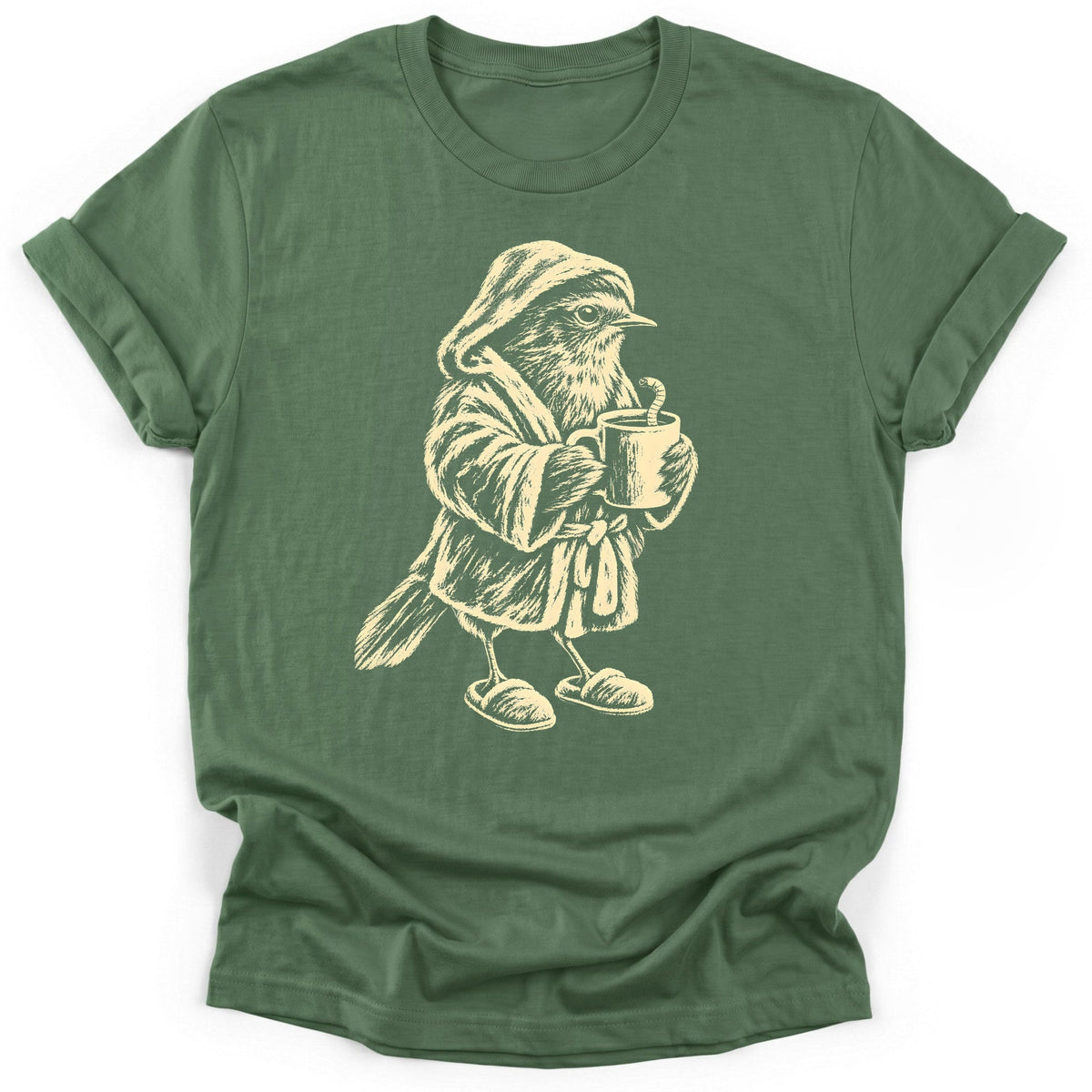Cozy Bird T-Shirt - Funny Hiking Graphic Tee - Gift for Hikers - Unisex