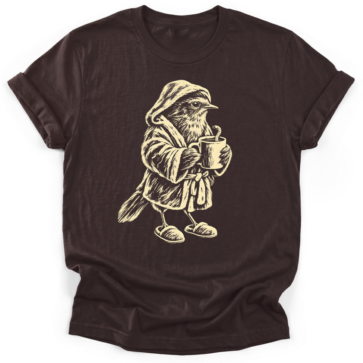 Cozy Bird T-Shirt - Funny Hiking Graphic Tee - Gift for Hikers - Unisex