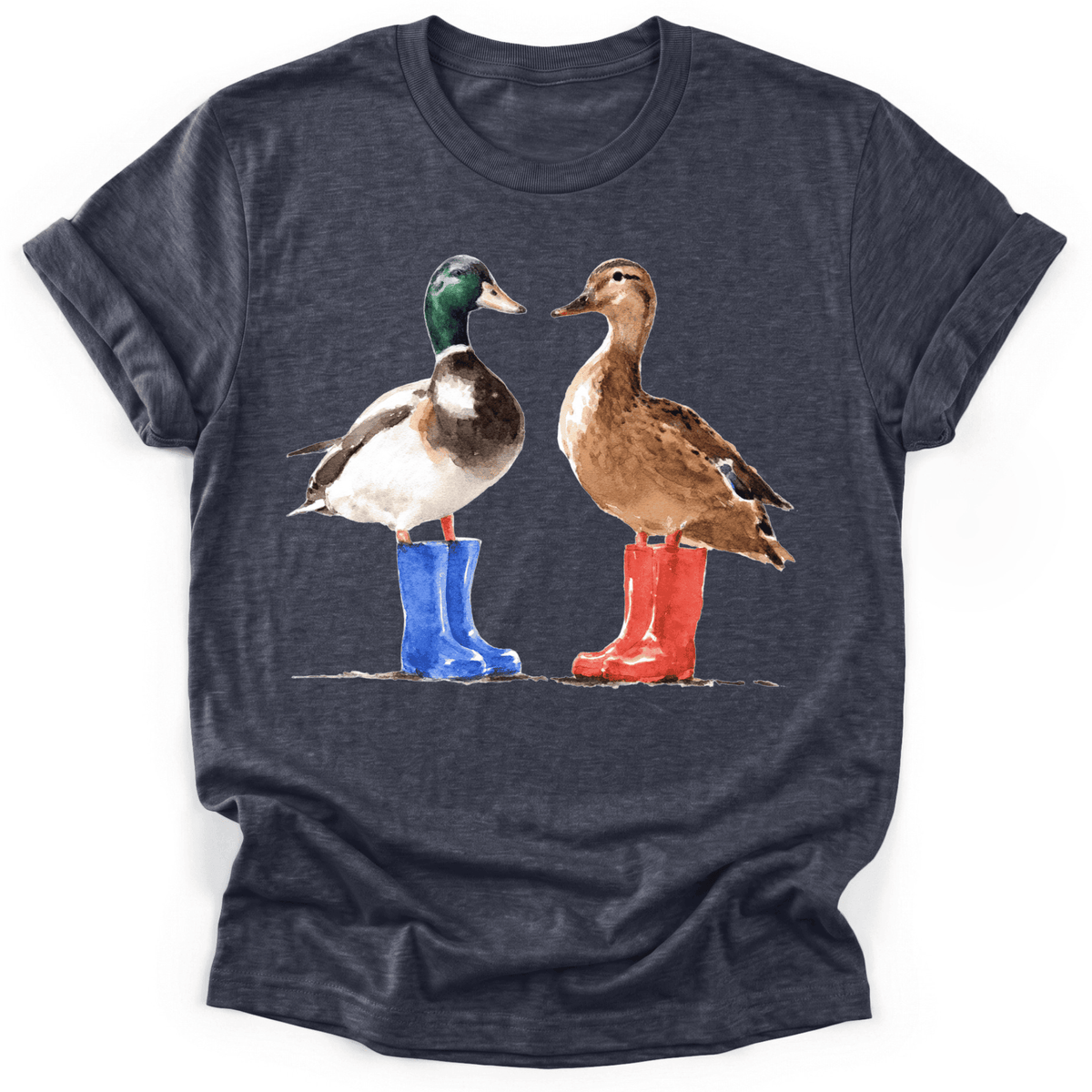 Ducks In Boots T-Shirt - Funny Hiking Graphic Tee - Gift for Hikers - Unisex