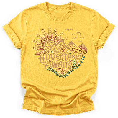 Adventure T-Shirt - Funny Hiking Graphic Tee - Gift for Hikers - Unisex