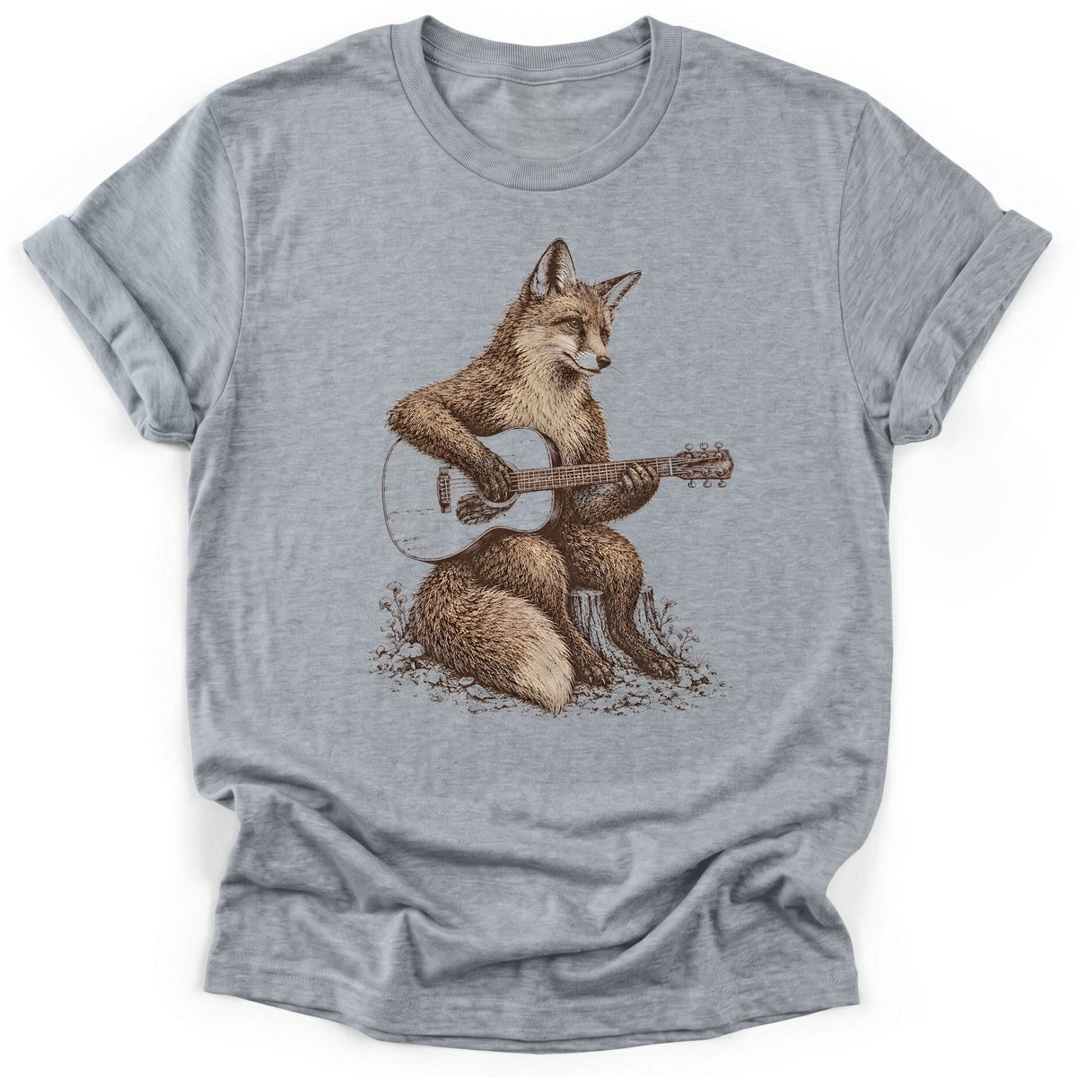 Folk Fox T-Shirt - Funny Hiking Graphic Tee - Gift for Hikers - Unisex