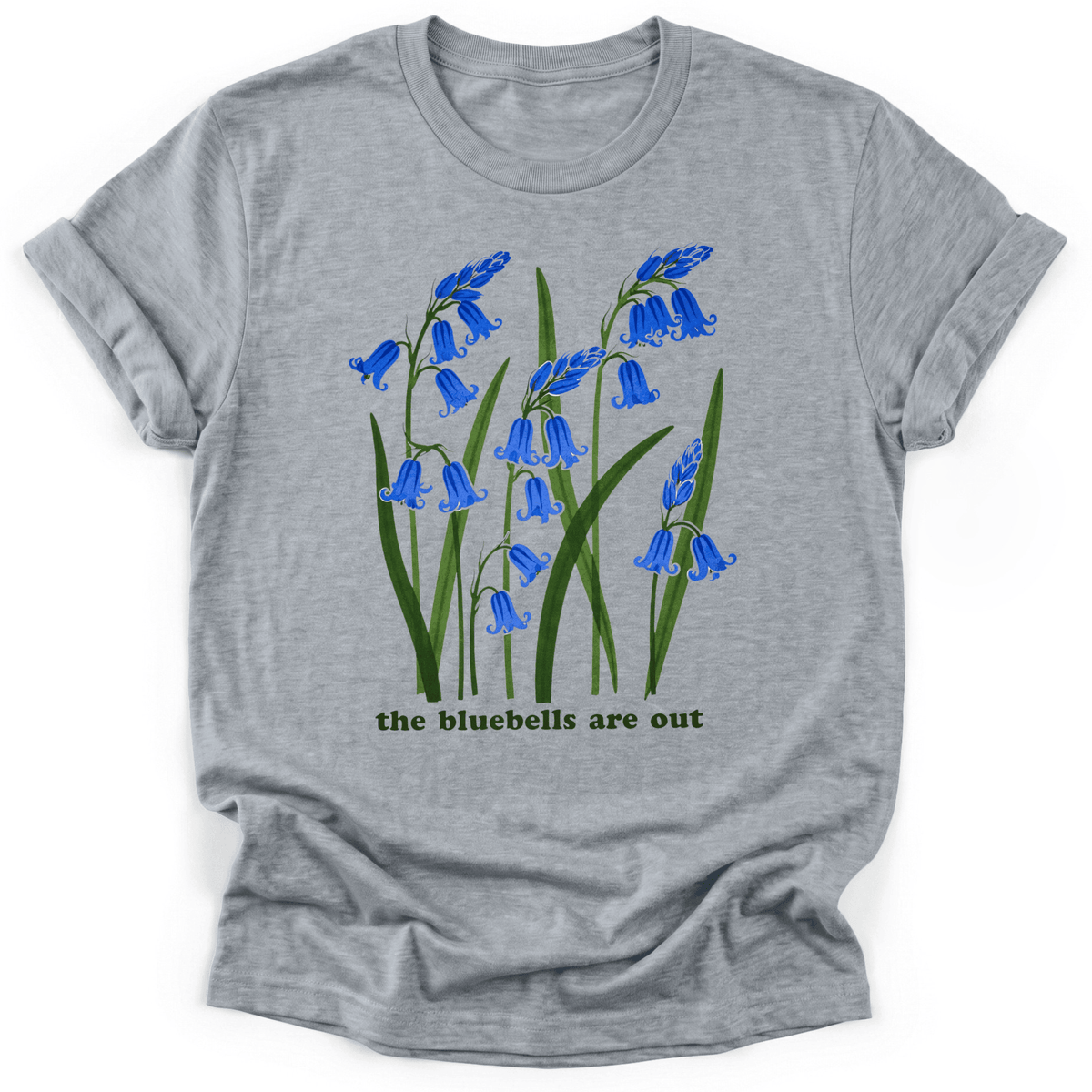 Bluebells T-Shirt - Funny Hiking Graphic Tee - Gift for Hikers - Unisex