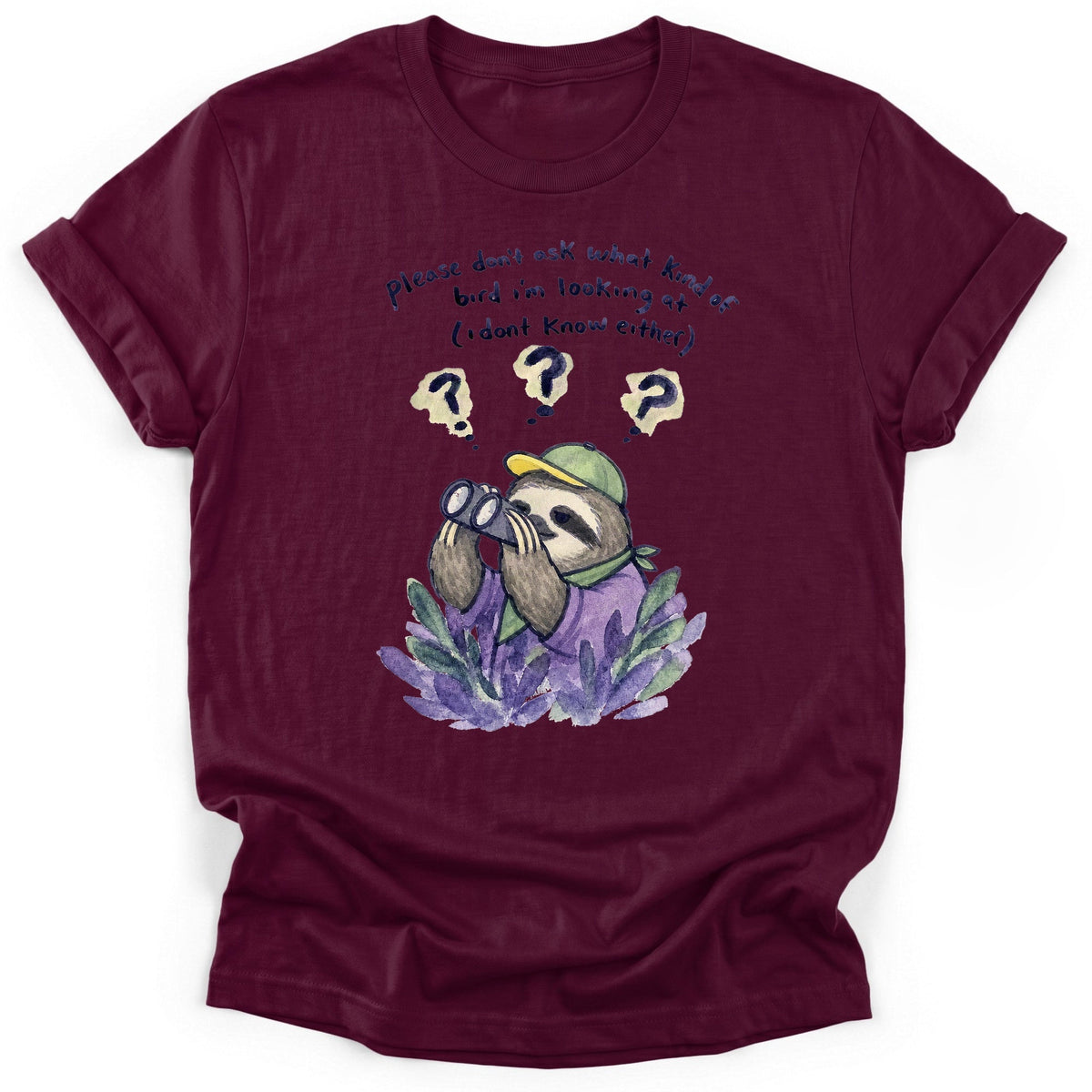 Casual Birder T-Shirt - Funny Hiking Graphic Tee - Gift for Hikers - Unisex
