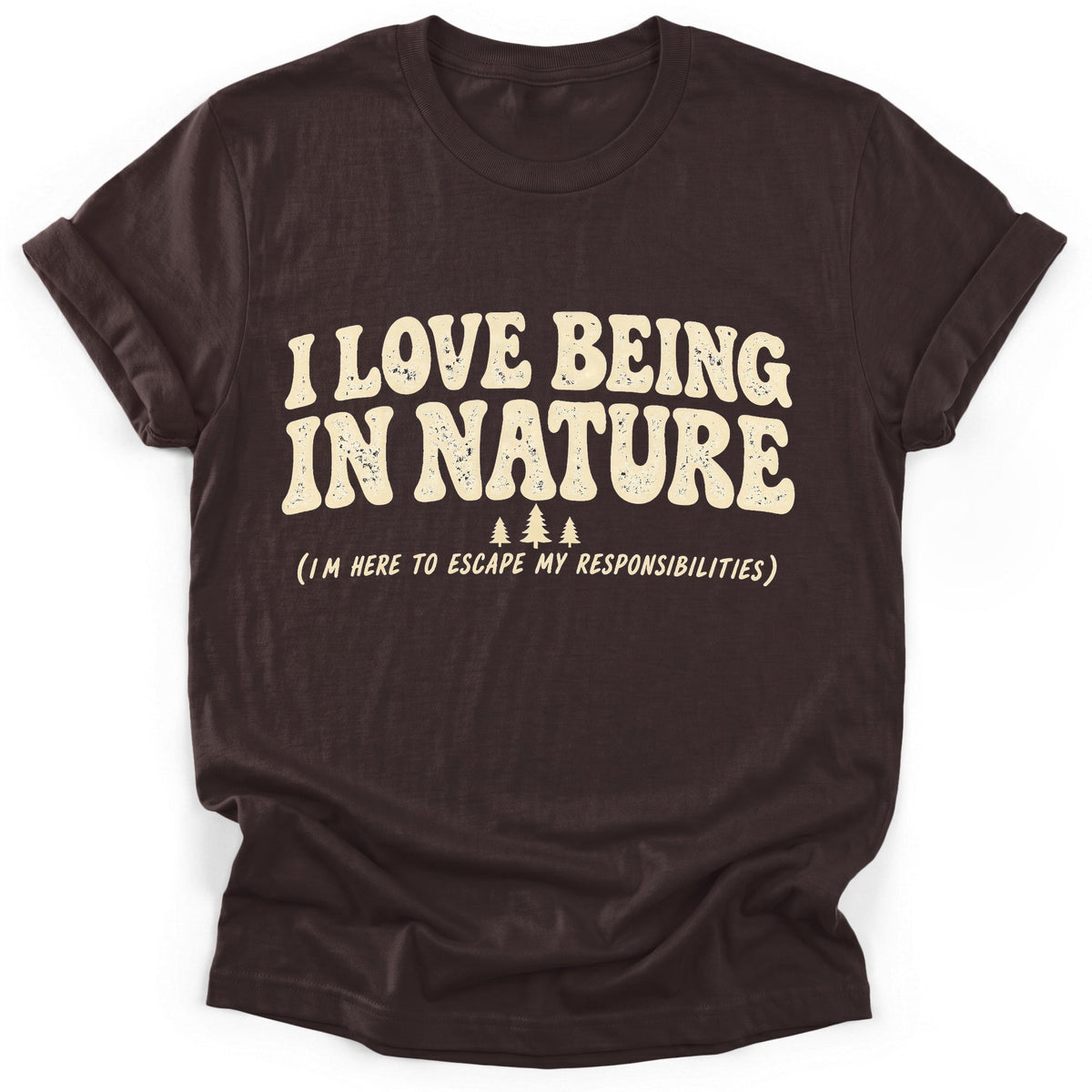 Escaping Responsibilities T-Shirt - Funny Hiking Graphic Tee - Gift for Hikers - Unisex