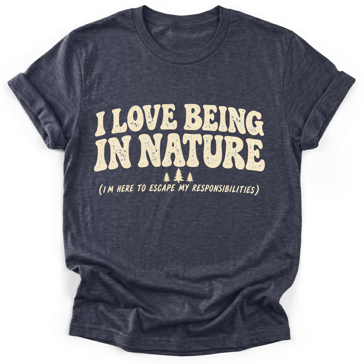Escaping Responsibilities T-Shirt - Funny Hiking Graphic Tee - Gift for Hikers - Unisex