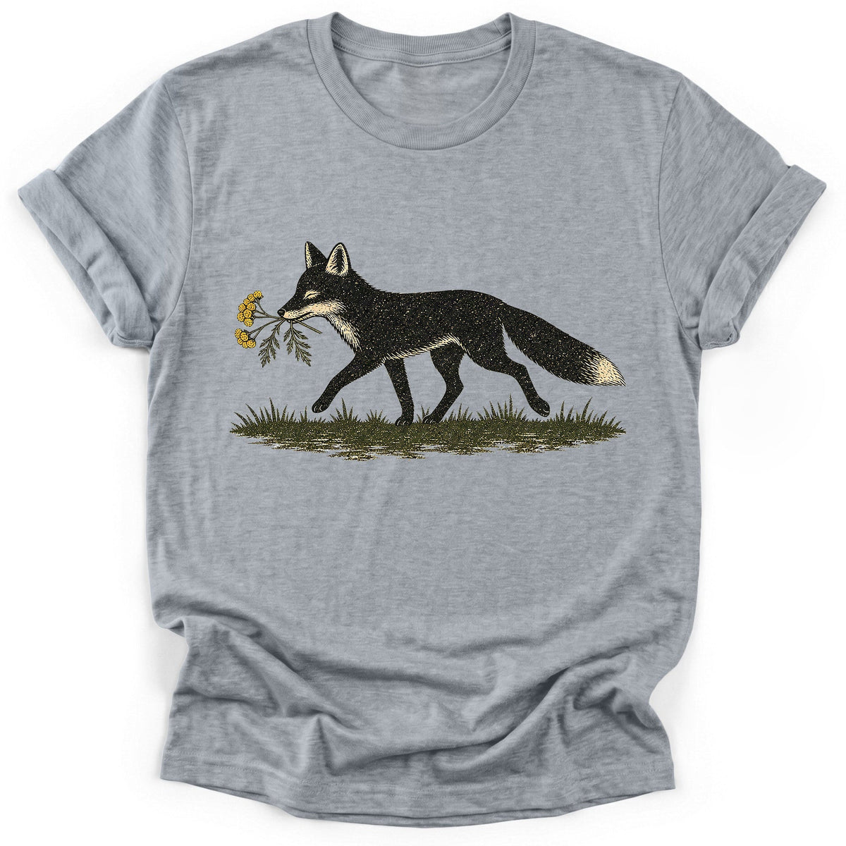 Fox Foraged T-Shirt - Funny Hiking Graphic Tee - Gift for Hikers - Unisex