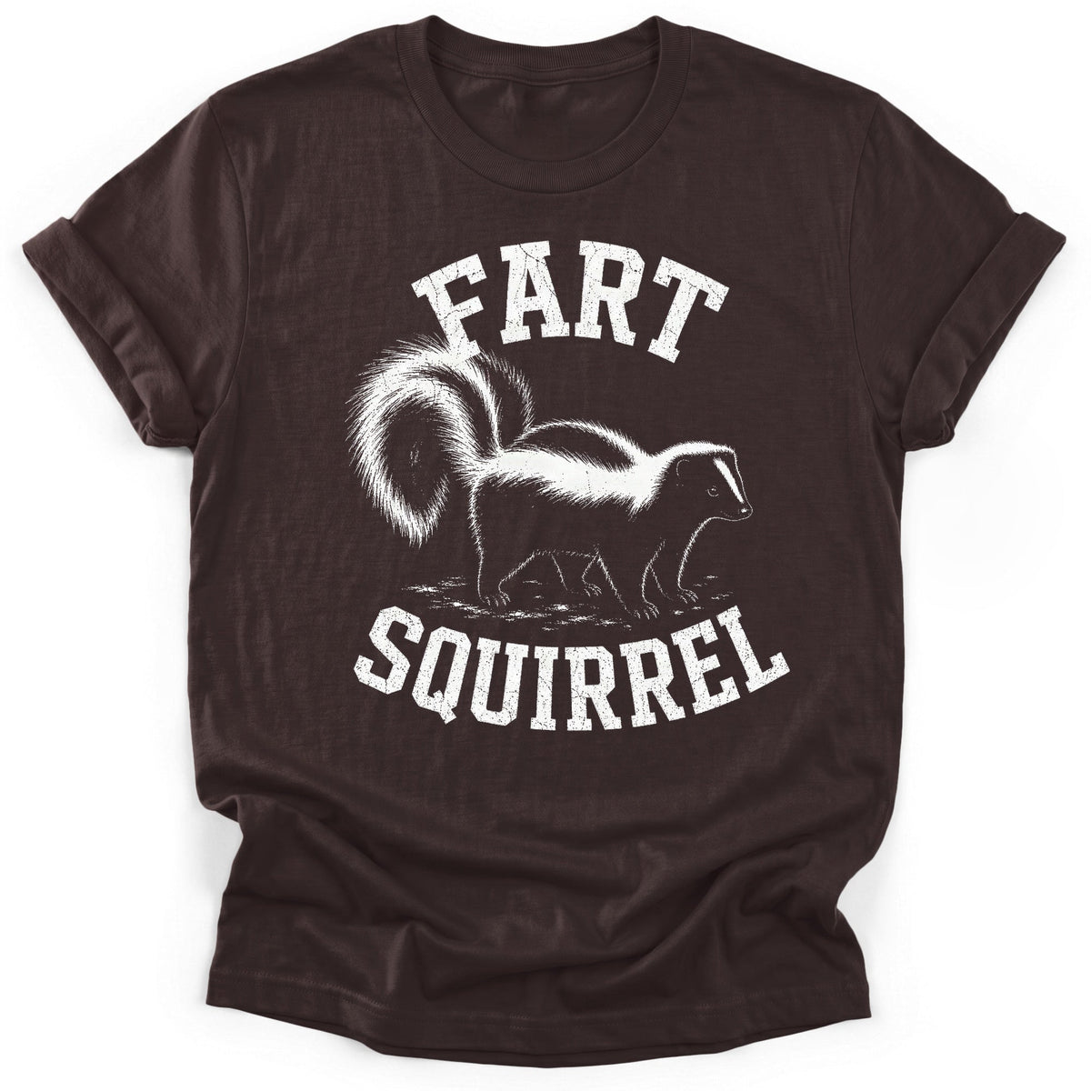 Fart Squirrel T-Shirt - Funny Hiking Graphic Tee - Gift for Hikers - Unisex