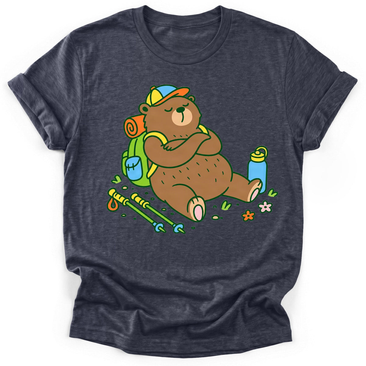 Bearly Made It T-Shirt - Funny Hiking Graphic Tee - Gift for Hikers - Unisex