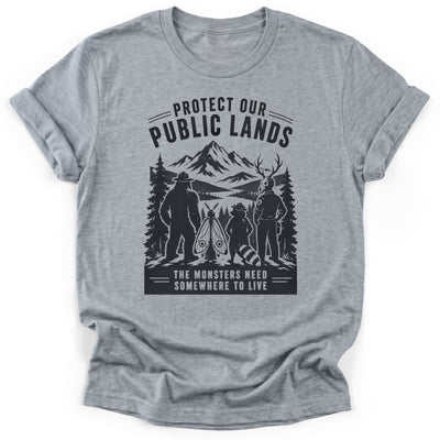 Cryptid Rangers T-Shirt - Funny Hiking Graphic Tee - Gift for Hikers - Unisex