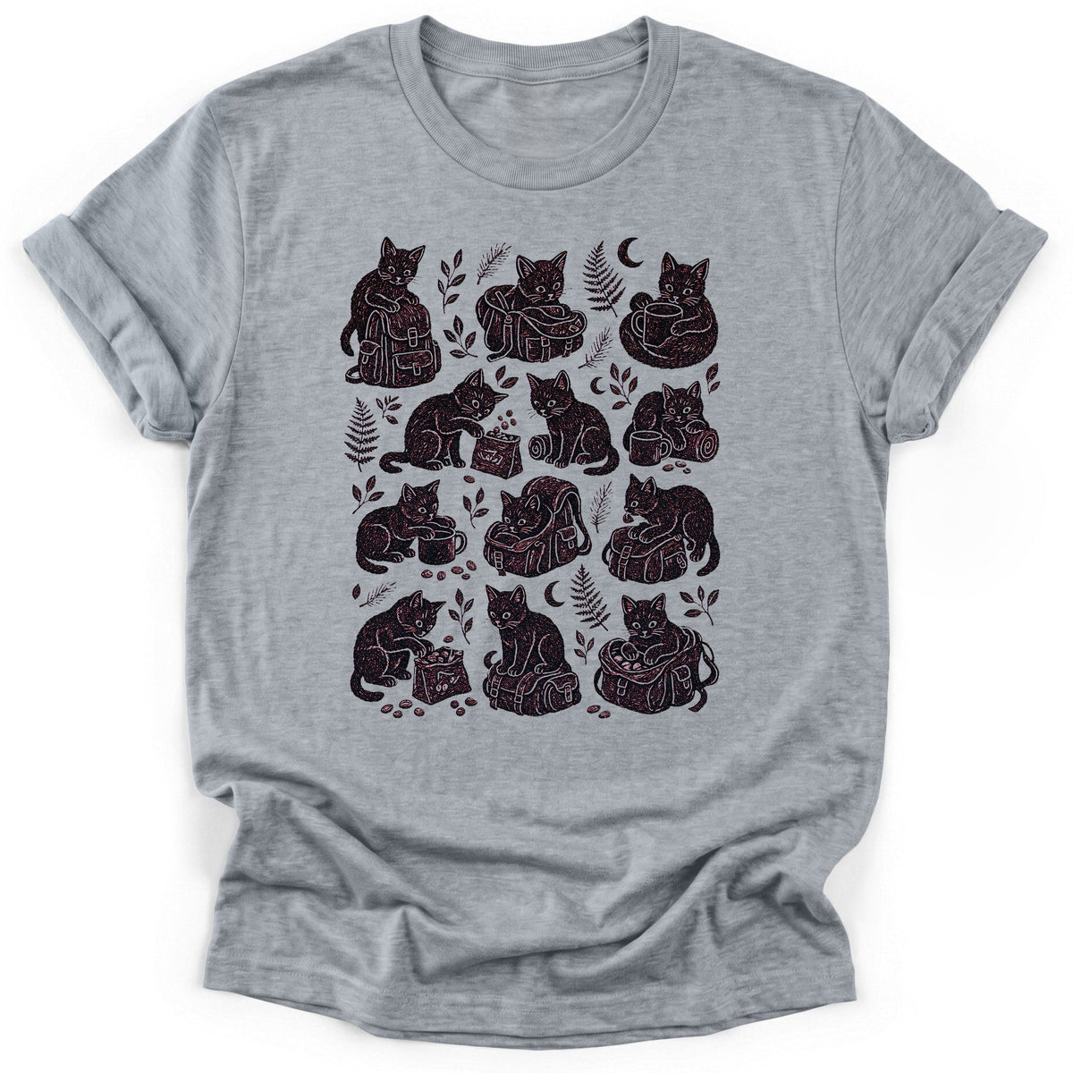 Pack Cats T-Shirt - Funny Hiking Graphic Tee - Gift for Hikers - Unisex
