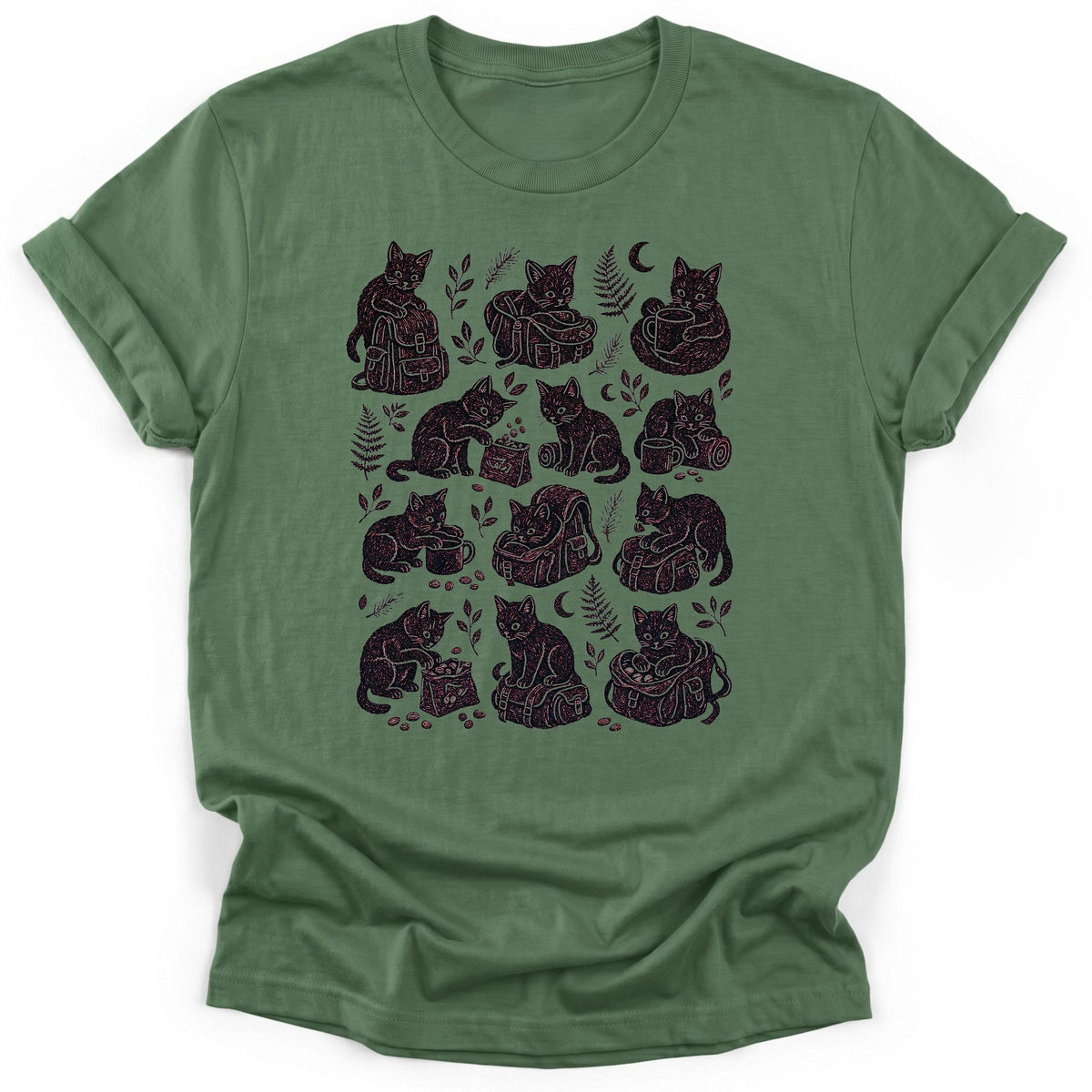 Pack Cats T-Shirt - Funny Hiking Graphic Tee - Gift for Hikers - Unisex
