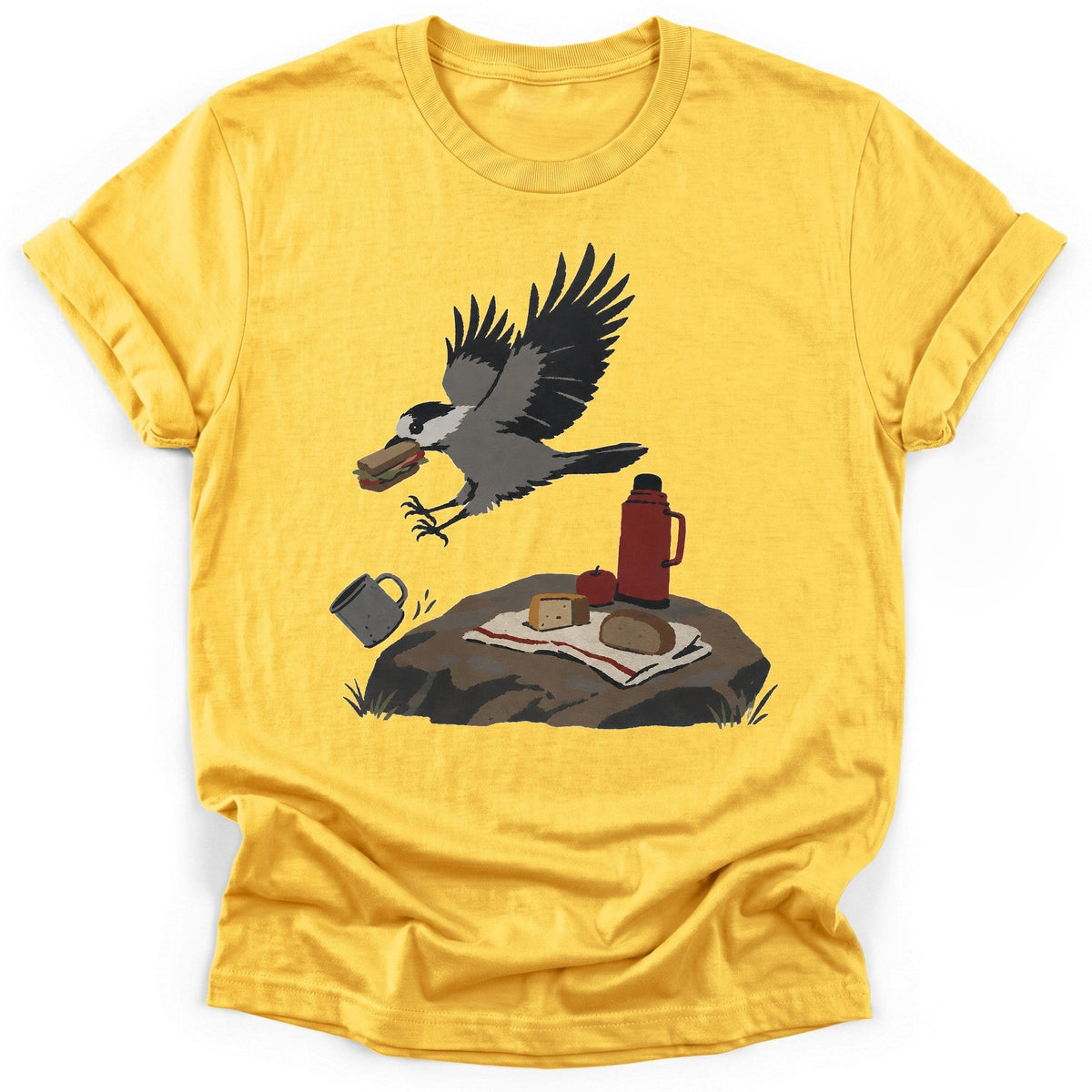 Camp Robber T-Shirt - Funny Hiking Graphic Tee - Gift for Hikers - Unisex