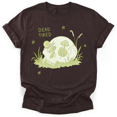 Dead Tired T-Shirt - Funny Hiking Graphic Tee - Gift for Hikers - Unisex