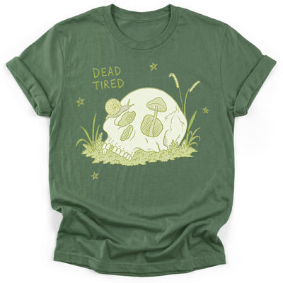 Dead Tired T-Shirt - Funny Hiking Graphic Tee - Gift for Hikers - Unisex