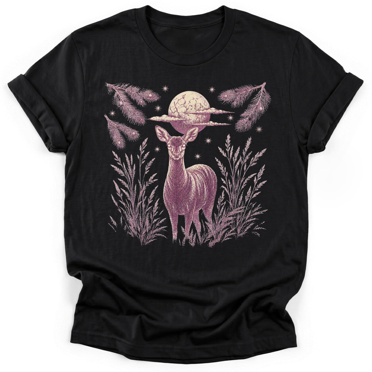 Deer Space T-Shirt - Funny Hiking Graphic Tee - Gift for Hikers - Unisex