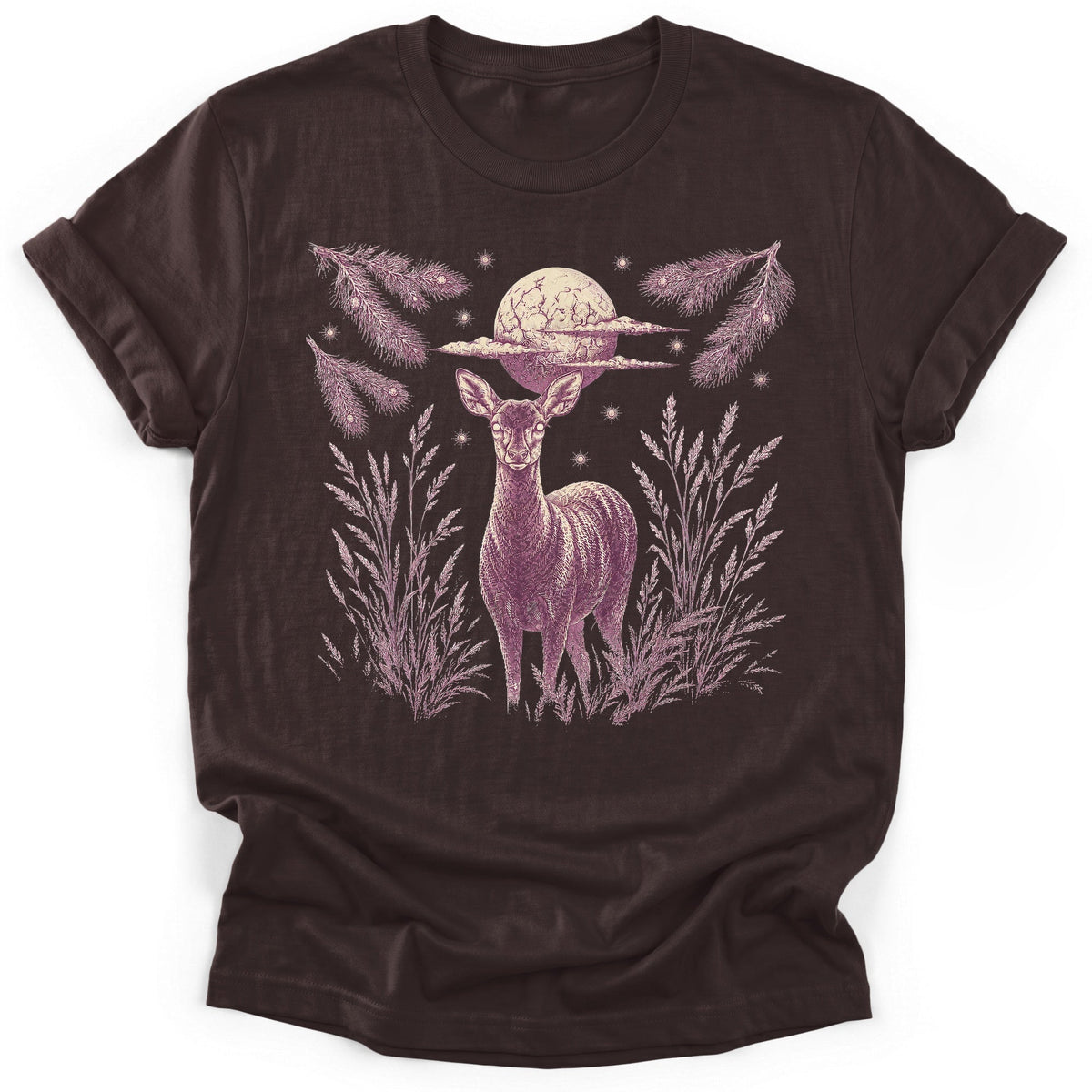 Deer Space T-Shirt - Funny Hiking Graphic Tee - Gift for Hikers - Unisex