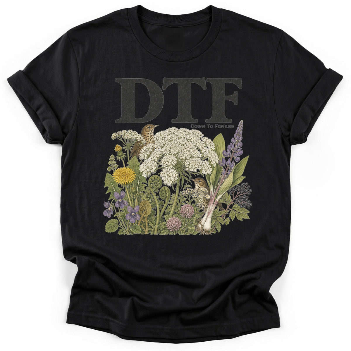 DTF T-Shirt - Funny Hiking Graphic Tee - Gift for Hikers - Unisex