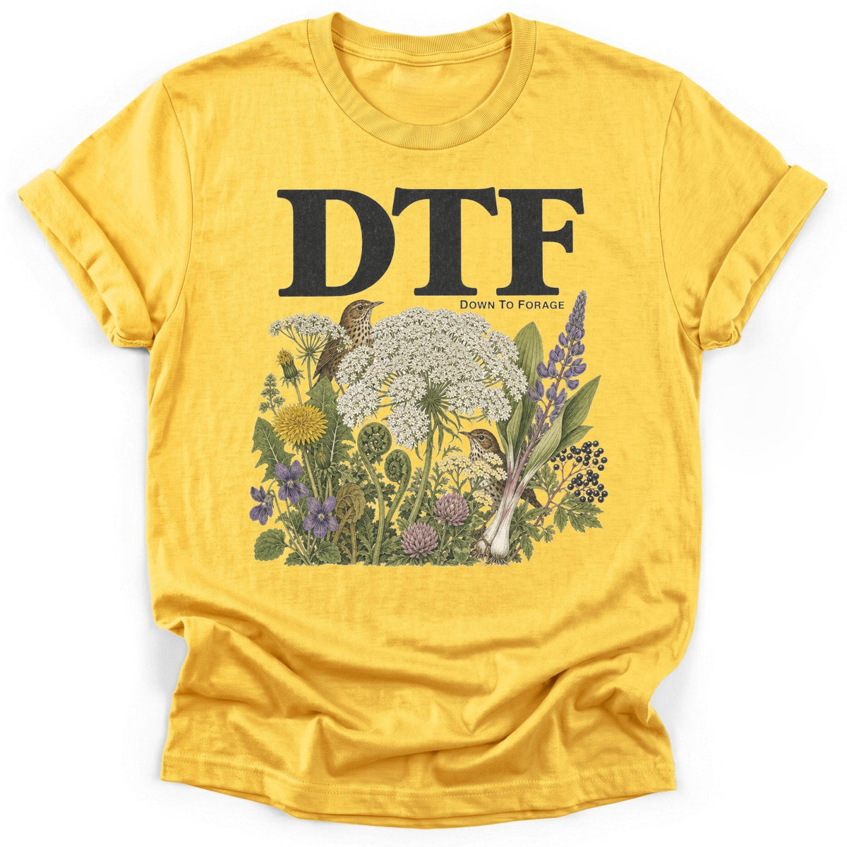 DTF T-Shirt - Funny Hiking Graphic Tee - Gift for Hikers - Unisex