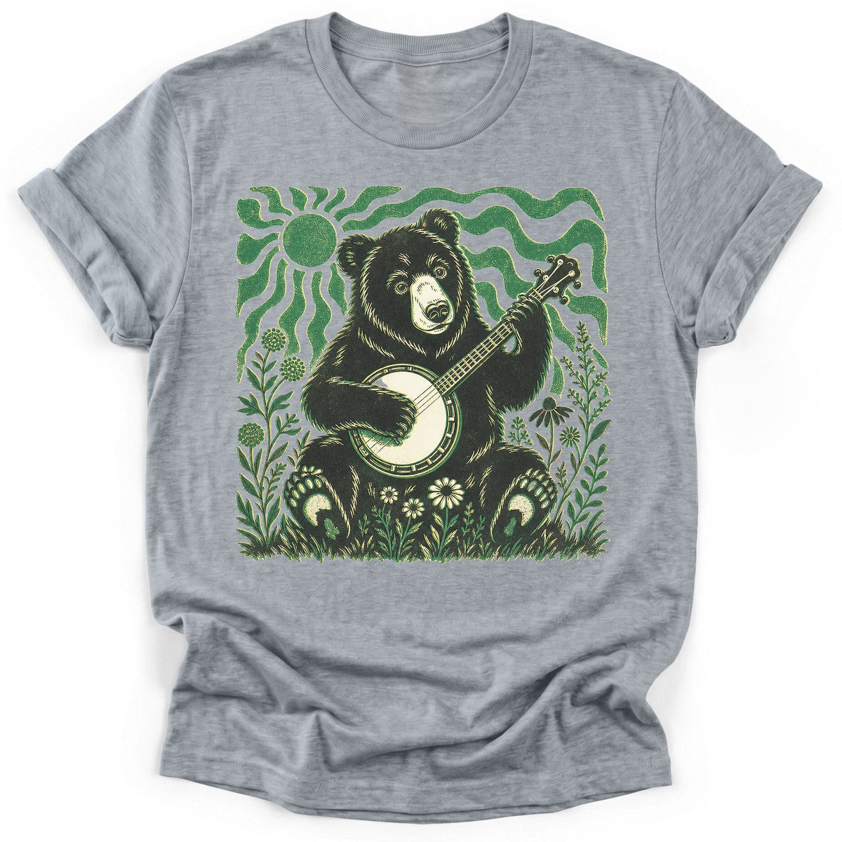 Bearly Pickin T-Shirt - Funny Hiking Graphic Tee - Gift for Hikers - Unisex