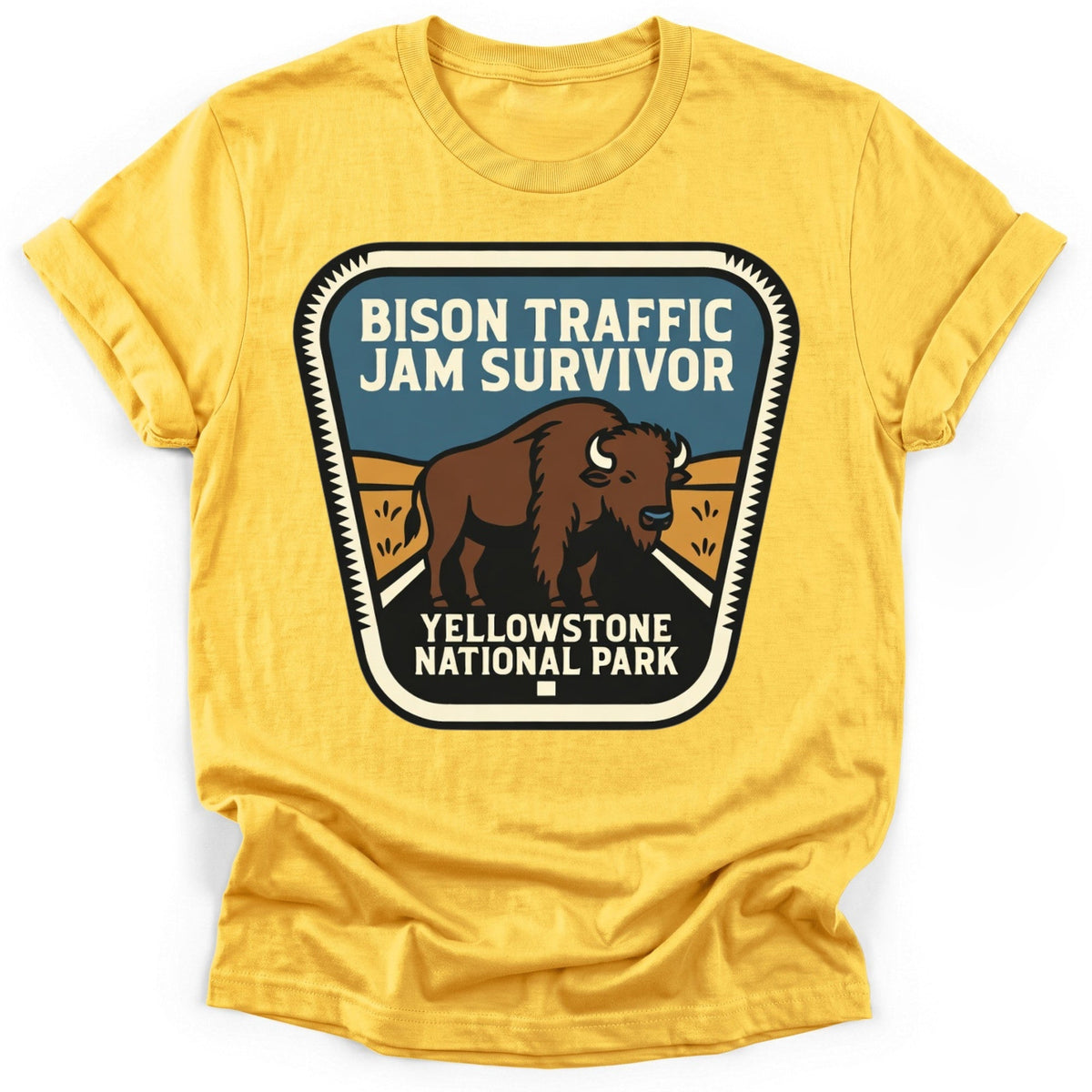 Bison Jam T-Shirt - Funny Hiking Graphic Tee - Gift for Hikers - Unisex