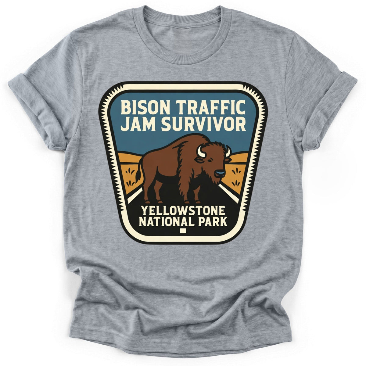 Bison Jam T-Shirt - Funny Hiking Graphic Tee - Gift for Hikers - Unisex