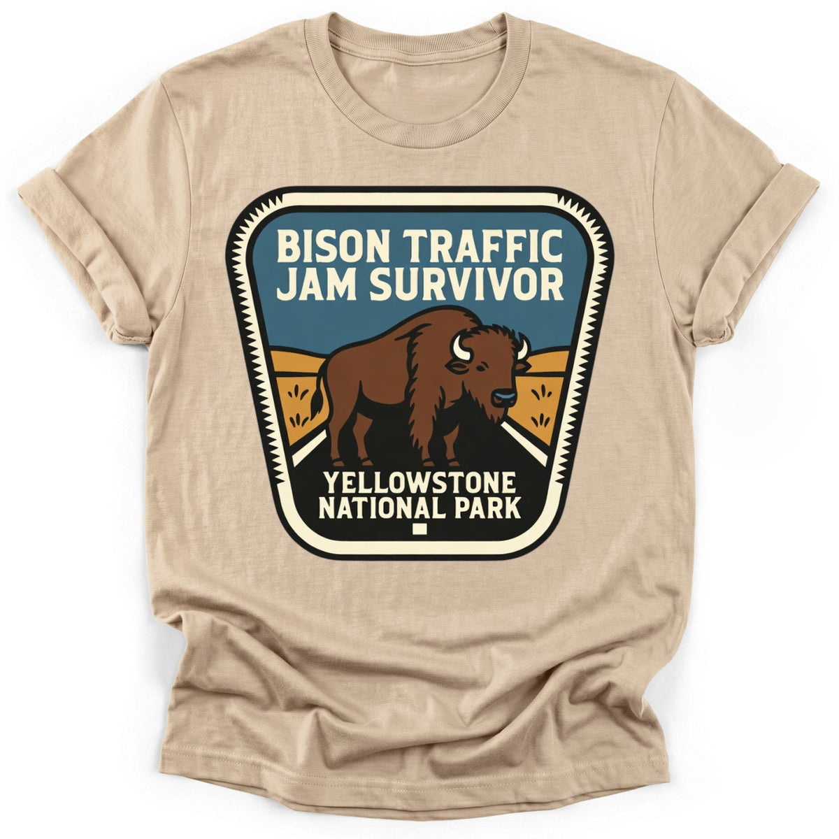 Bison Jam T-Shirt - Funny Hiking Graphic Tee - Gift for Hikers - Unisex