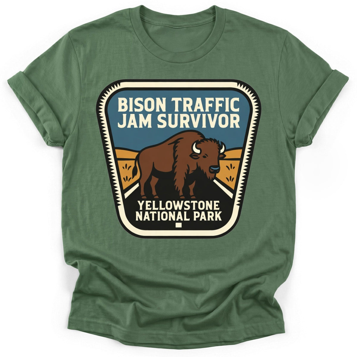 Bison Jam T-Shirt - Funny Hiking Graphic Tee - Gift for Hikers - Unisex