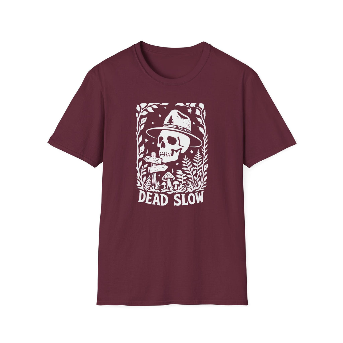 Dead Slow T-Shirt - Funny Hiking Graphic Tee - Gift for Hikers - Unisex