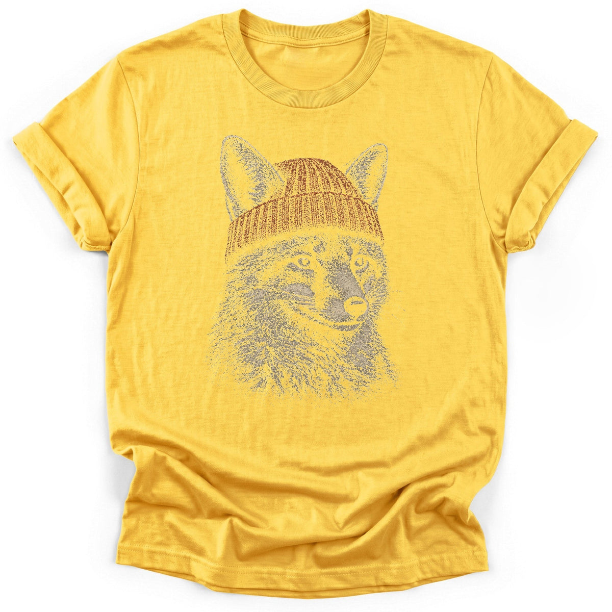 Beanie Fox T-Shirt - Funny Hiking Graphic Tee - Gift for Hikers - Unisex
