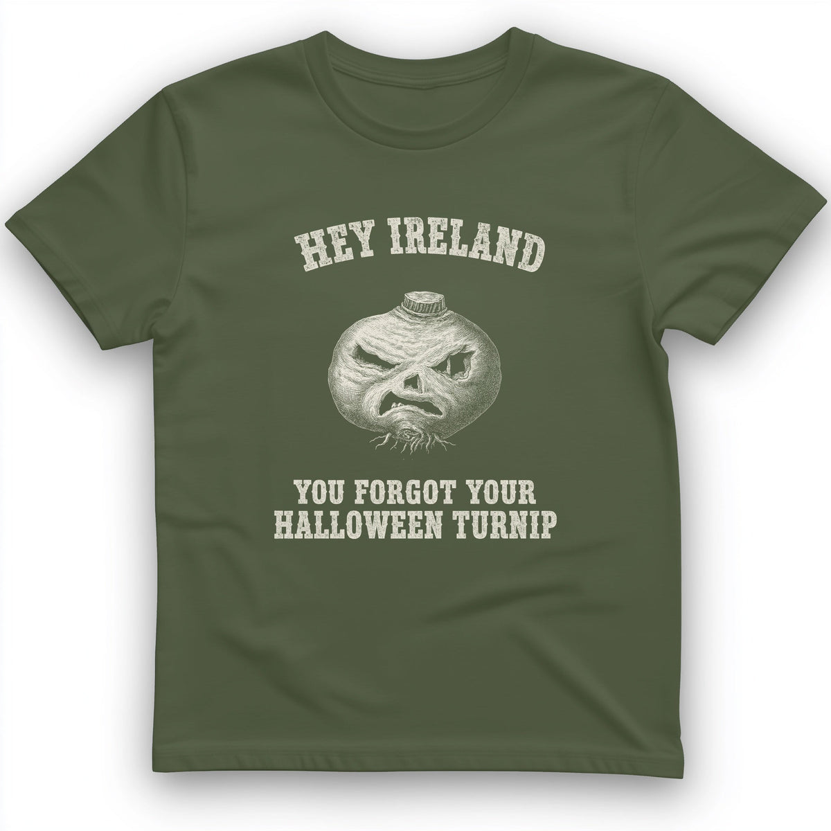 Forgot Your Halloween Turnip T-Shirt - History Graphic Tee - Gift for History Buffs - Unisex