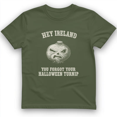 Forgot Your Halloween Turnip T-Shirt - History Graphic Tee - Gift for History Buffs - Unisex