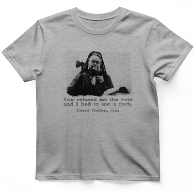 Carry Nation T-Shirt - History Graphic Tee - Gift for History Buffs - Unisex