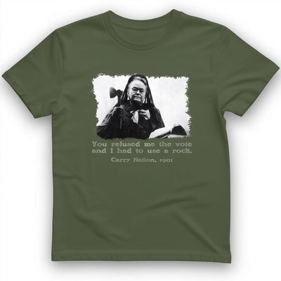 Carry Nation T-Shirt - History Graphic Tee - Gift for History Buffs - Unisex
