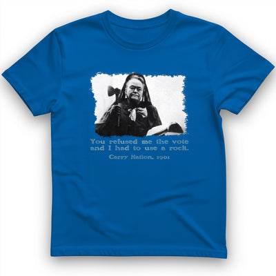 Carry Nation T-Shirt - History Graphic Tee - Gift for History Buffs - Unisex