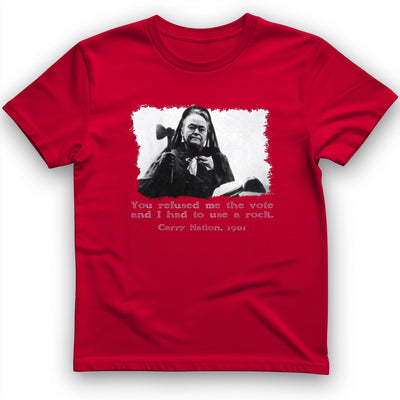Carry Nation T-Shirt - History Graphic Tee - Gift for History Buffs - Unisex