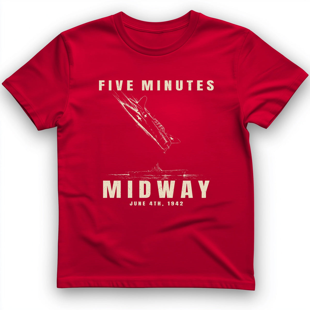 5 Minutes Midway T-Shirt - History Graphic Tee - Gift for History Buffs - Unisex