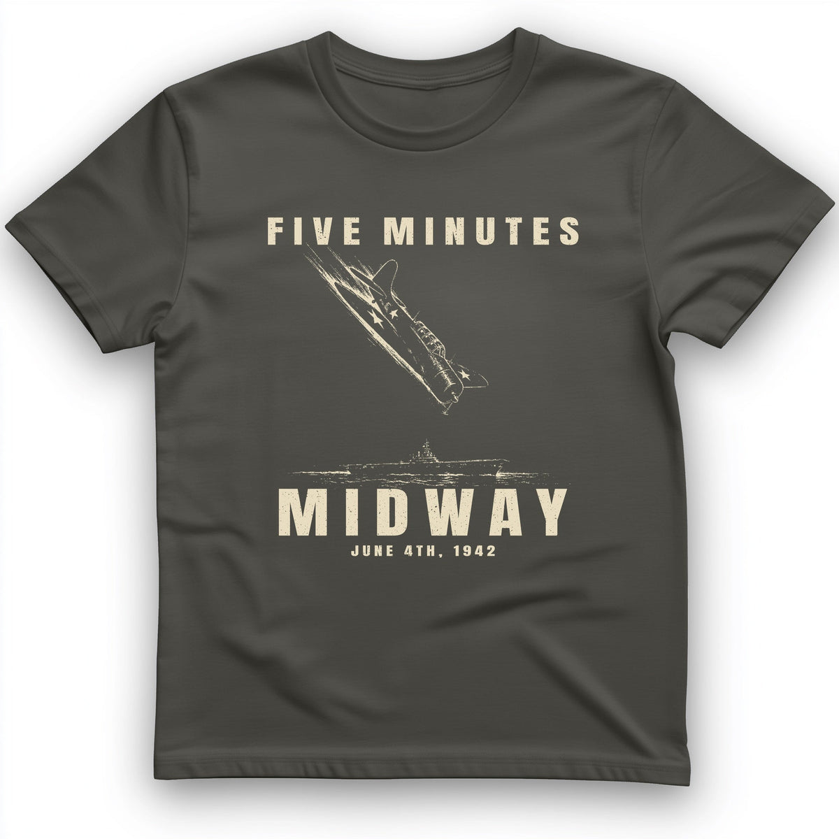 5 Minutes Midway T-Shirt - History Graphic Tee - Gift for History Buffs - Unisex