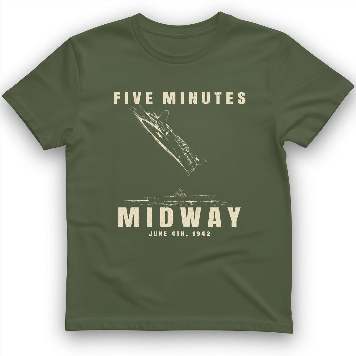 5 Minutes Midway T-Shirt - History Graphic Tee - Gift for History Buffs - Unisex